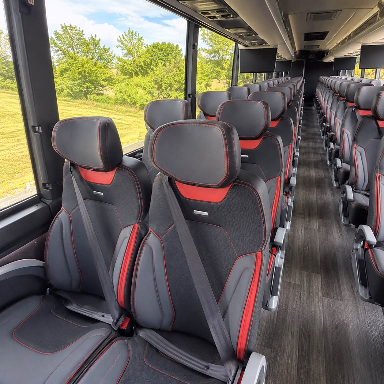 beat the i 35 traffic on prom night with a kyle charter bus rental