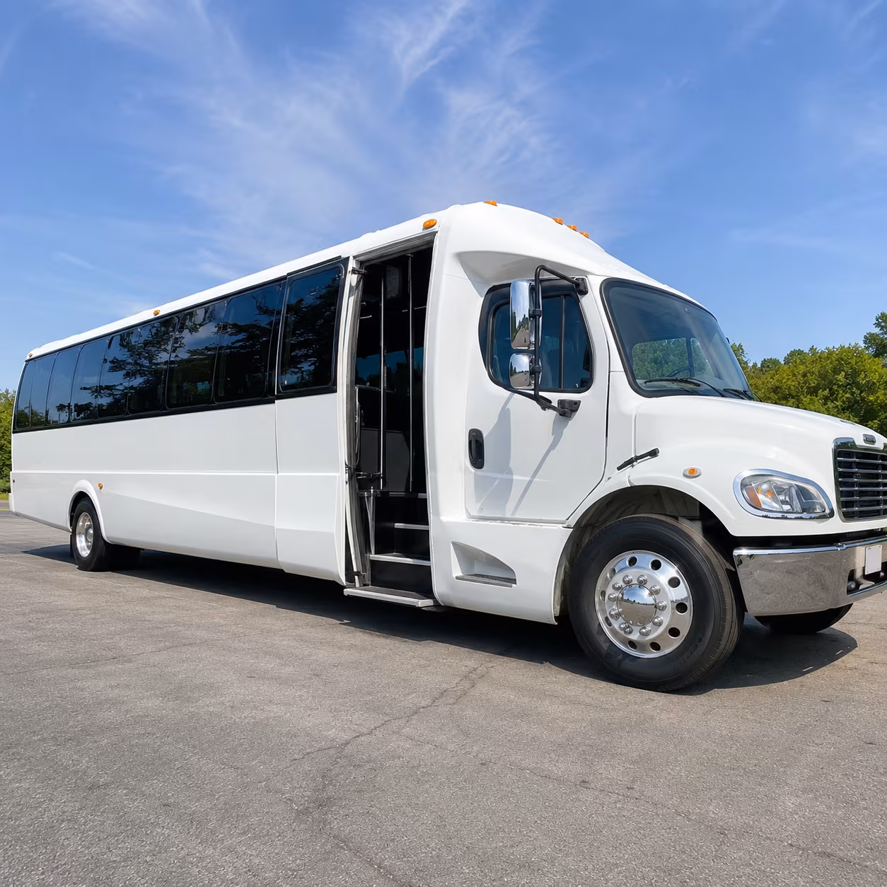 how the type of bus you choose changes the price in kyle texas