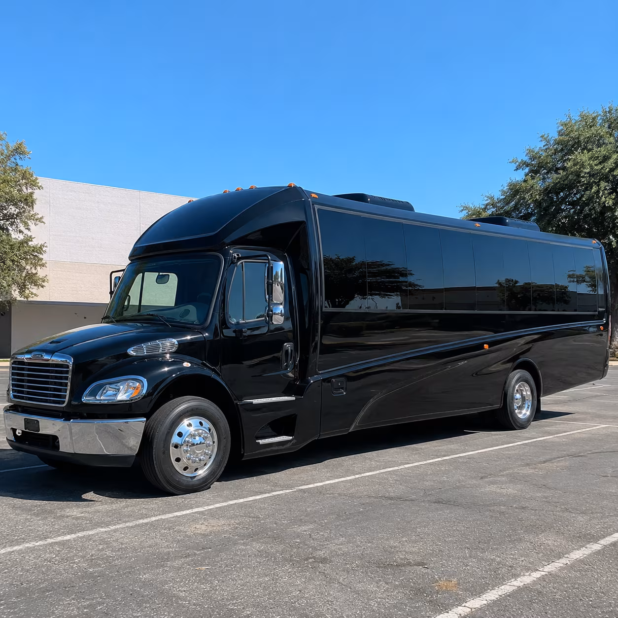 if your group is heading to a major stadium show a charter bus makes the trip easy