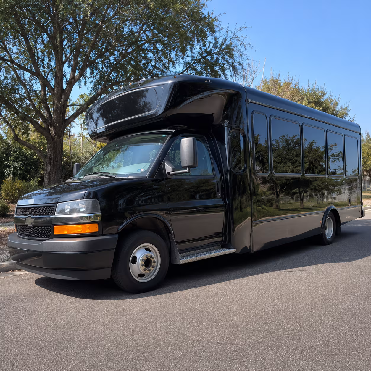 kyle birthday party bus rental