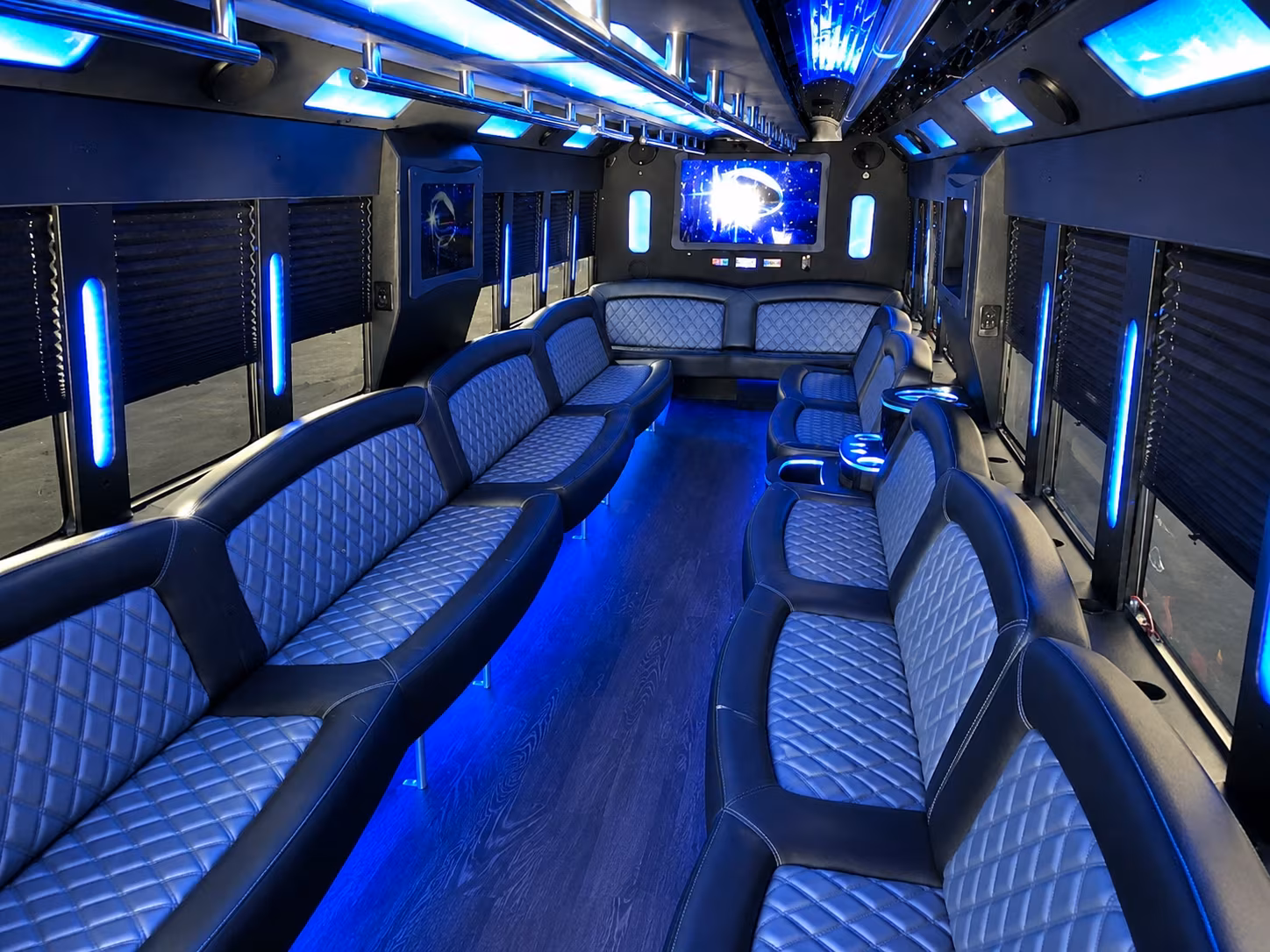 kyle wedding party bus rental
