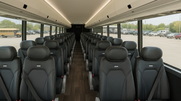 kyle 18 passenger minibus inside