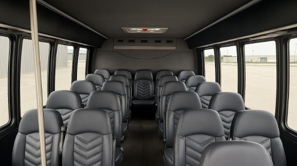 kyle 30 passenger minibus inside