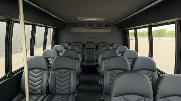kyle 35 passenger minibus inside